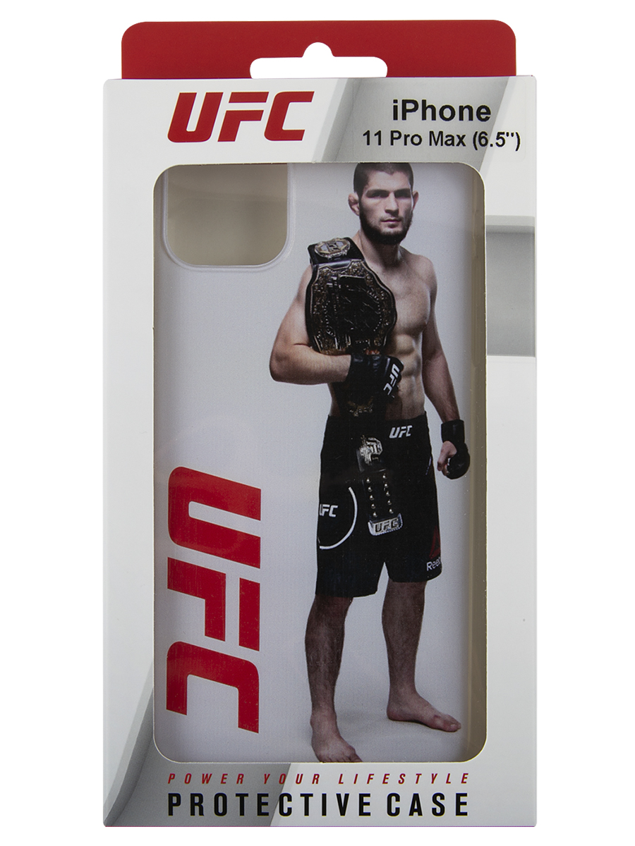 Накладка силикон UFC для iPhone 11 Pro Max Хабиб дизайн №13