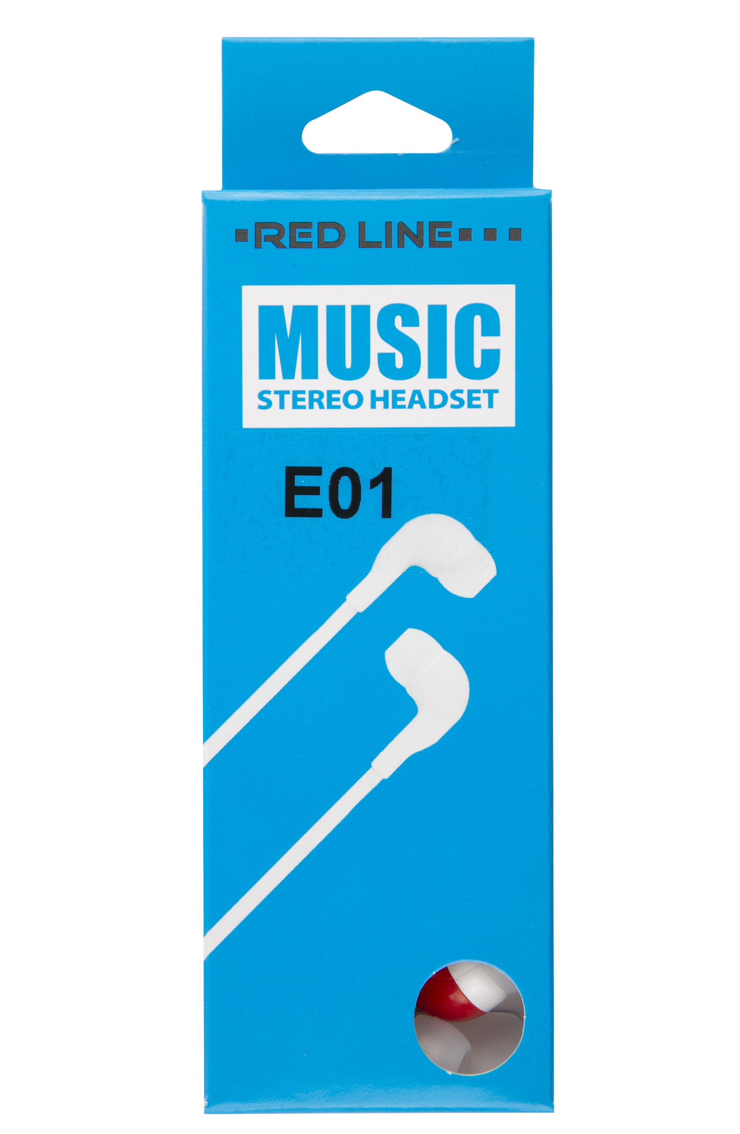 Наушники-гарнитура Red Line Stereo Headset E01