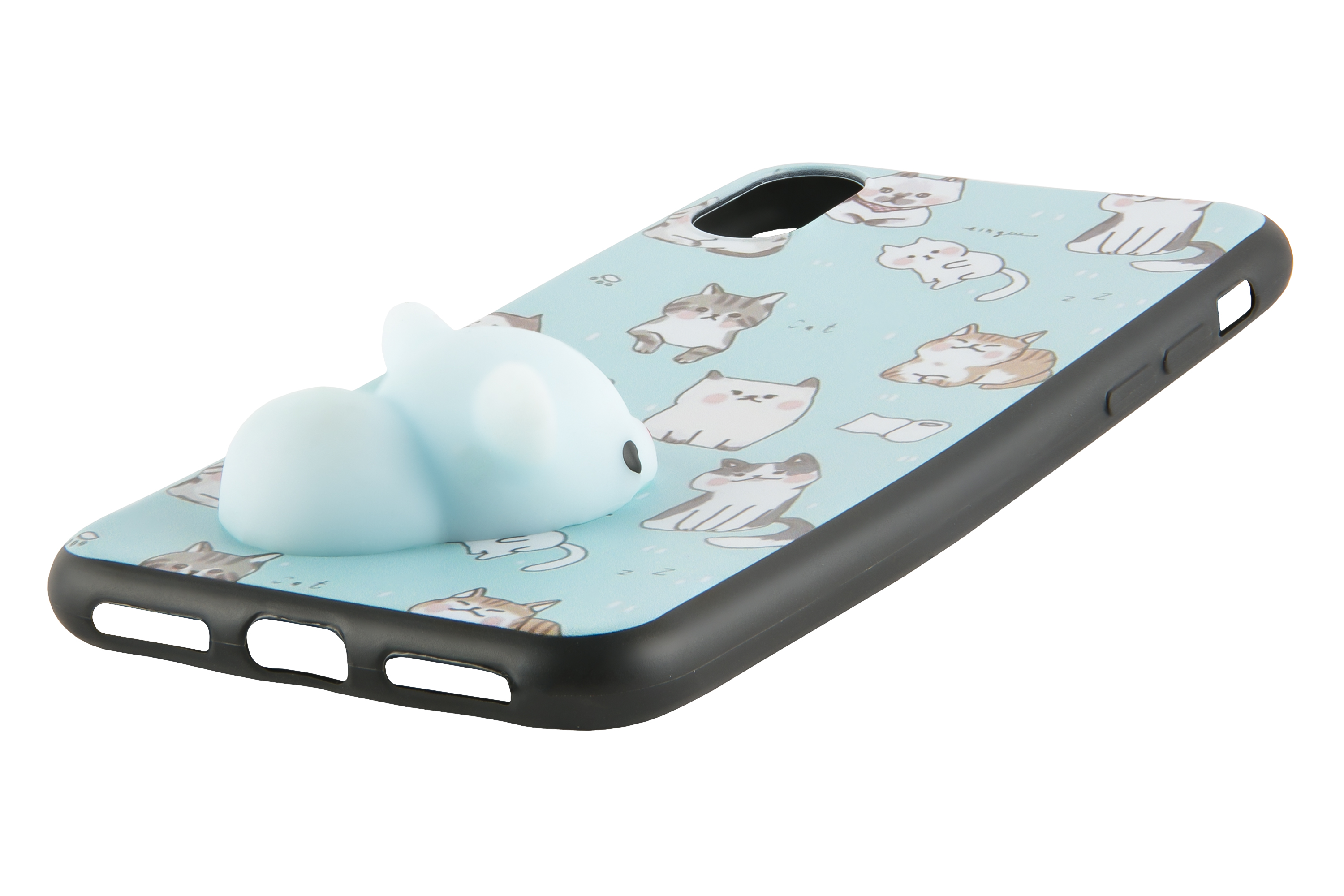 Накладка силикон iBox Crystal Jelly Case для Apple iPhone X, дизайн №1