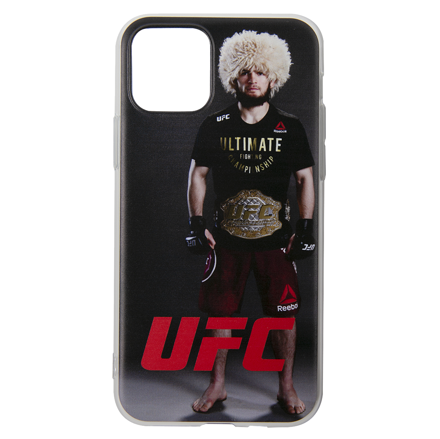 Накладка силикон UFC для iPhone 11 Pro Хабиб дизайн №5