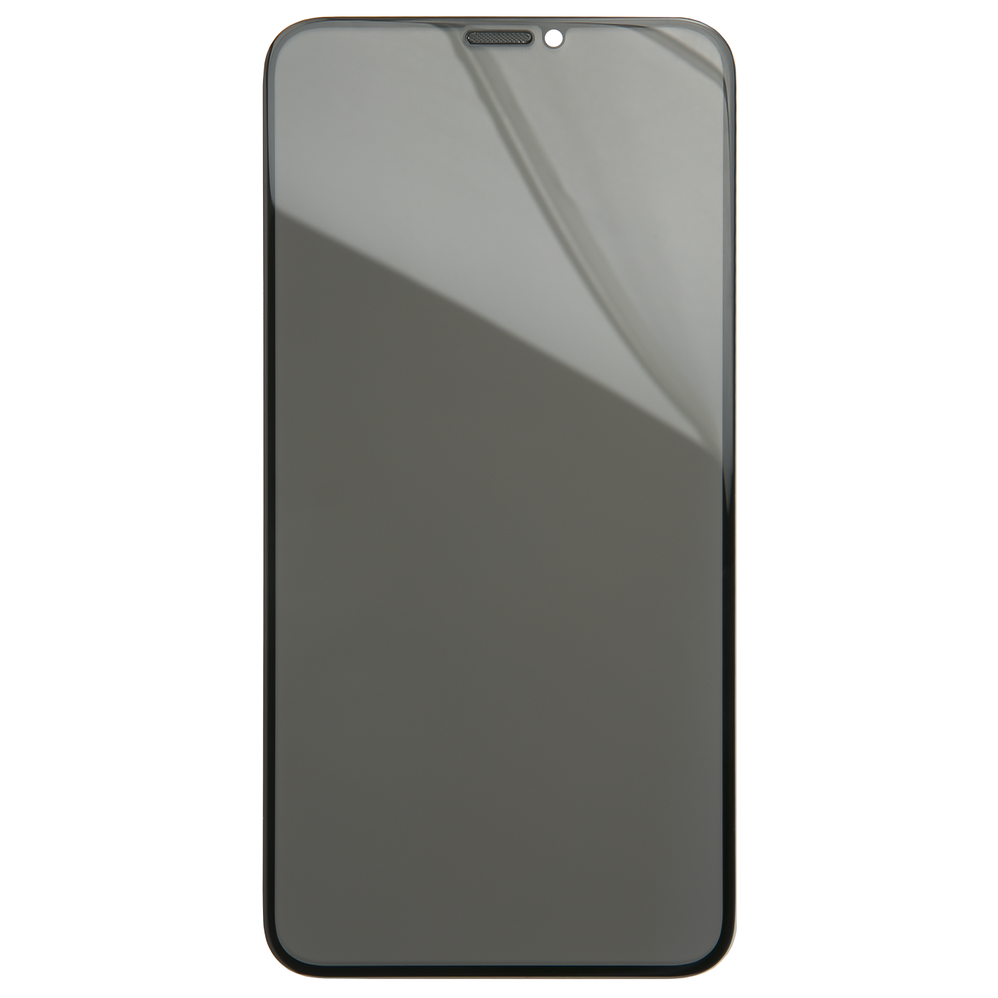 Защитный экран iPhone X/XS (5.8") Full Screen (3D) Privacy с защитой динамика от пыли