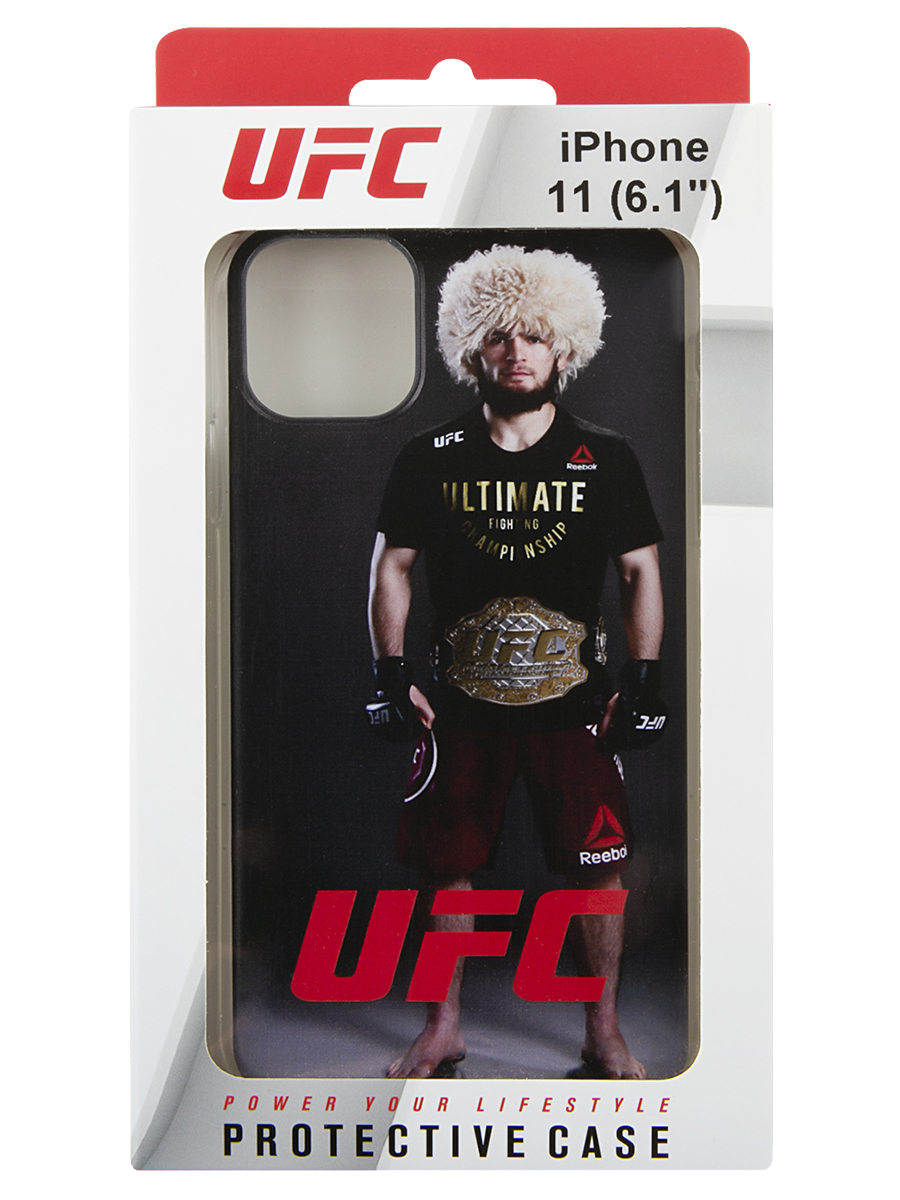 Накладка силикон UFC для iPhone 11 Хабиб дизайн №5