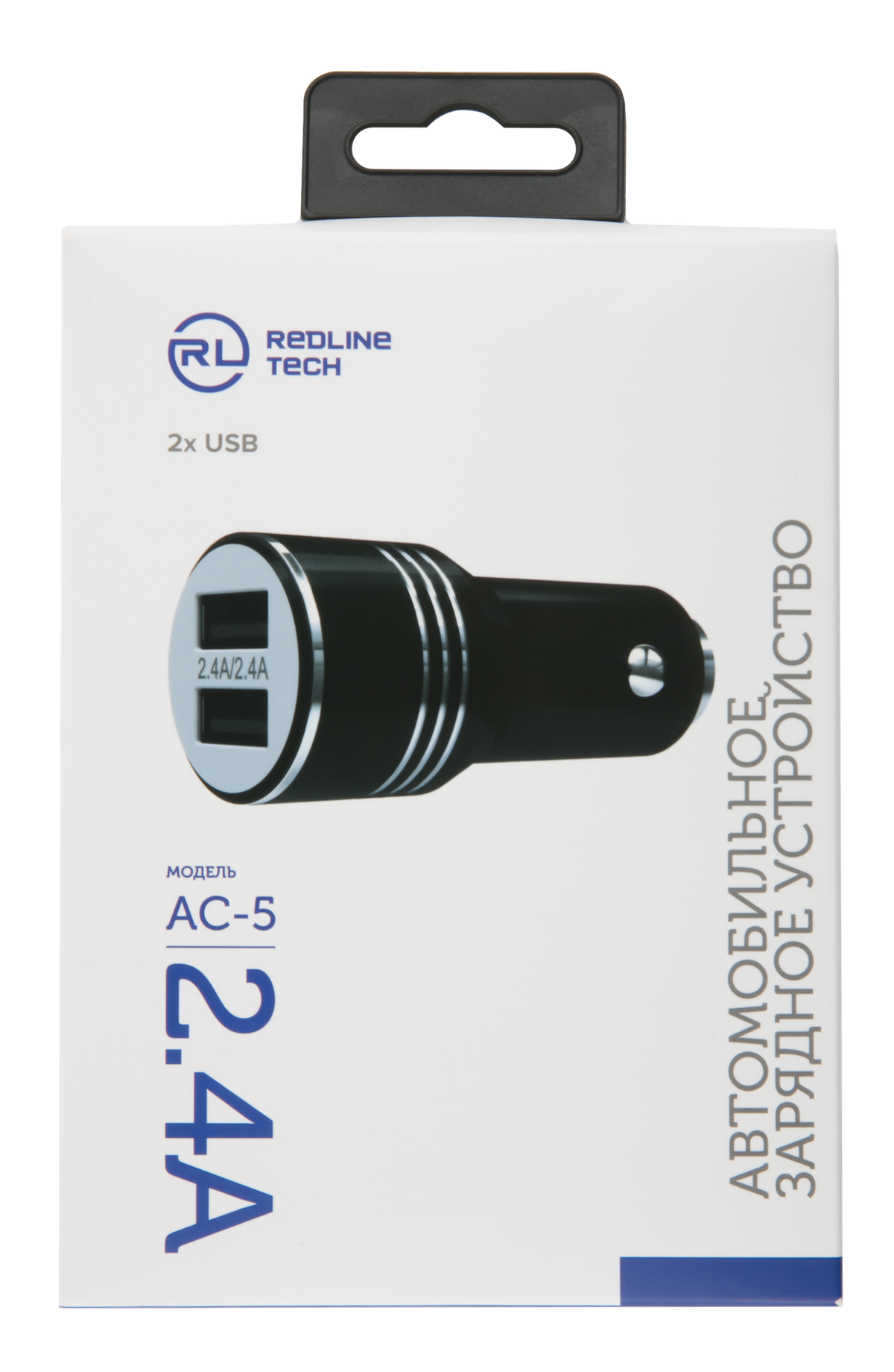 АЗУ Red Line Tech 2 USB (модель AC-5), 2.4А