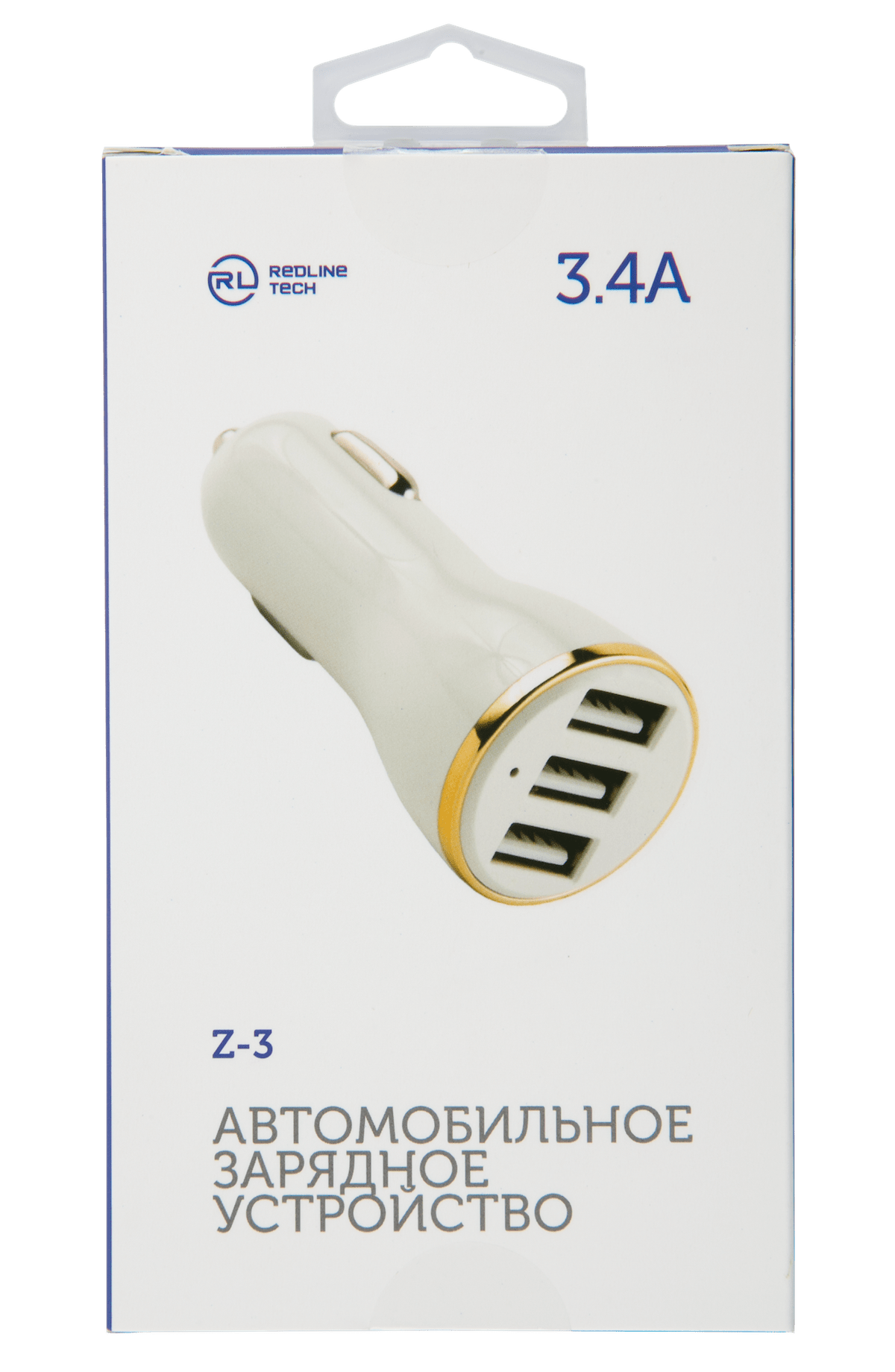 АЗУ Red Line Lux 3 USB (модель Z3), 3.4A Fast Charger